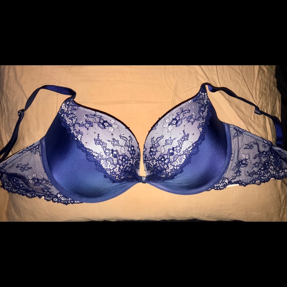 Victoria’s Secret Padded Demi bra w/ rhinestones